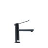 Vòi lavabo nóng lạnh đồng mạ tĩnh điện chân không màu đen Juno sofa Teady VCT- 3001A 